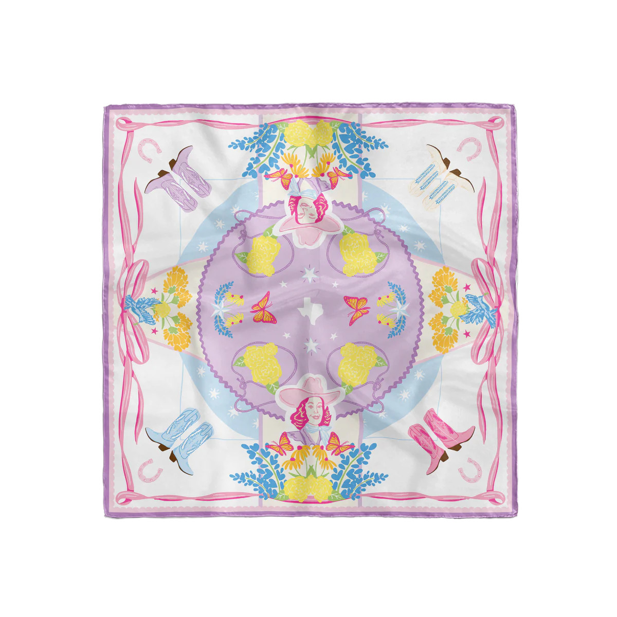 SS x Petite Paloma Ladybird Saturday Scarf™ | Saturday Silks