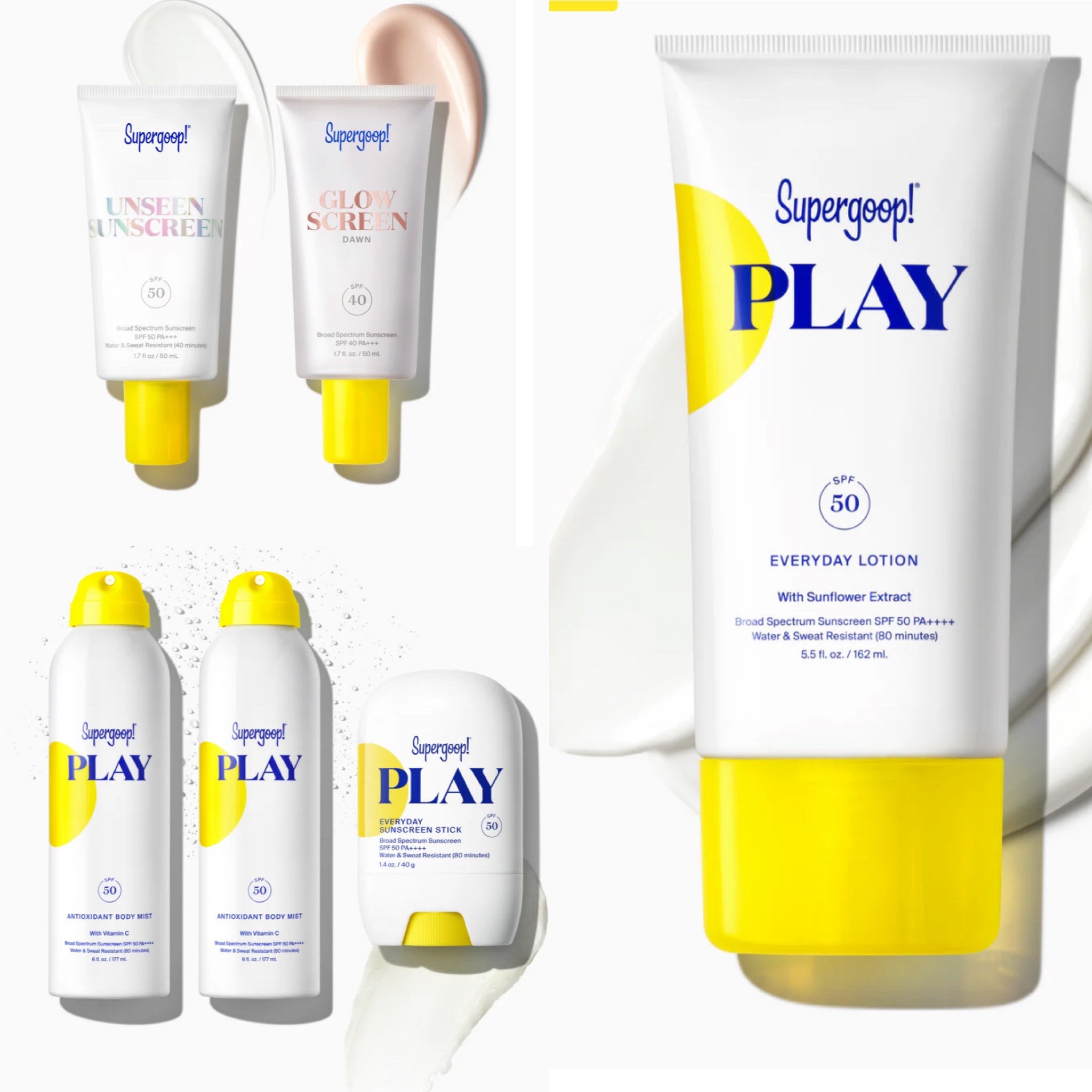 Supergoop sitewide sale! 20% off so
Stock up for summer 