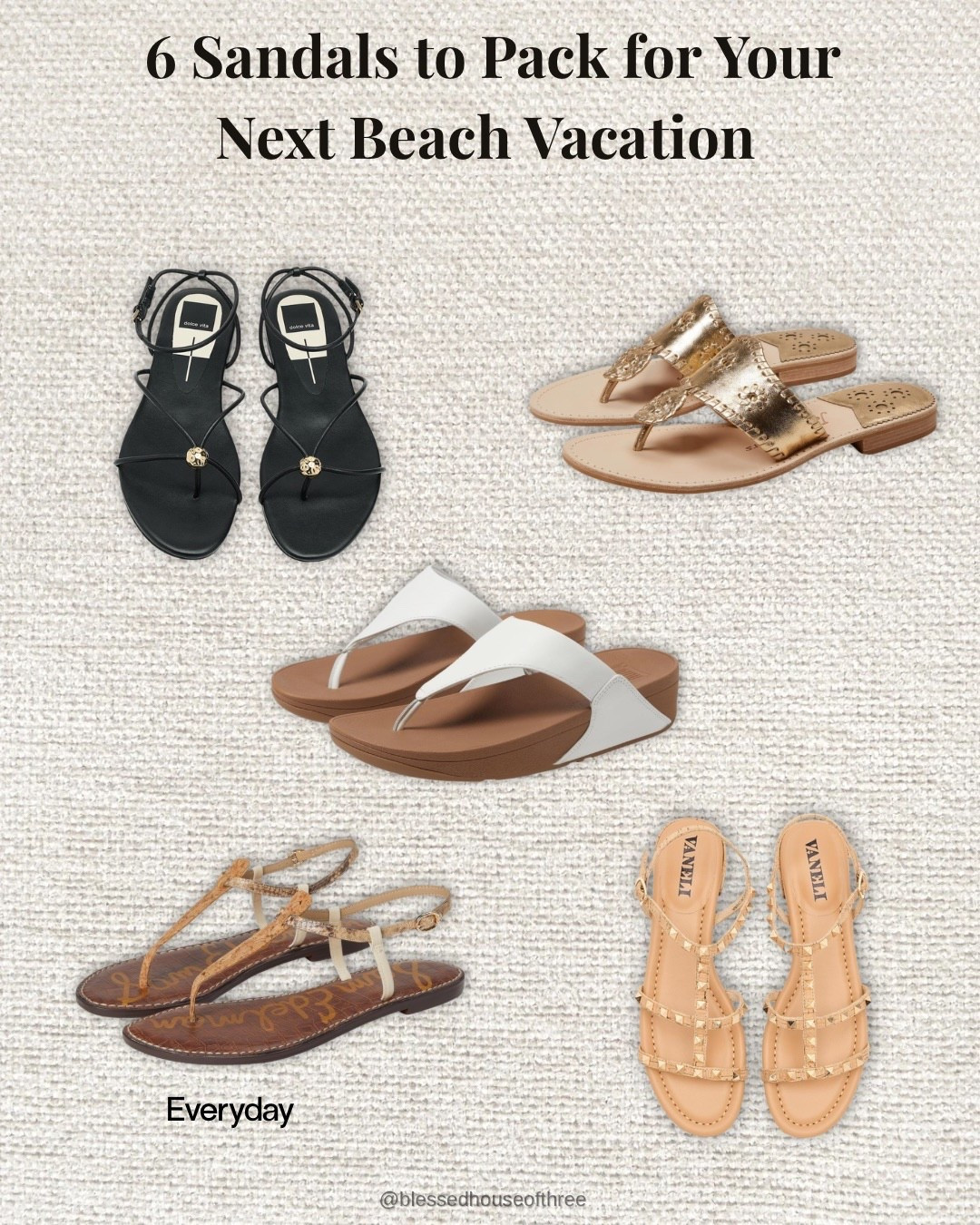 Sharing the sandals I would pack for a beach vacation—from everyday throw-on styles to dressier options for dinners by the water. These are versatile, comfortable, and easy to mix with everything in your suitcase whether you’re heading to the beach, resort, or summer getaway. Follow me on LTK for daily fashion, home decor & Amazon finds.

#LTKootd #LTKSaleAlert #LTKSeasonal