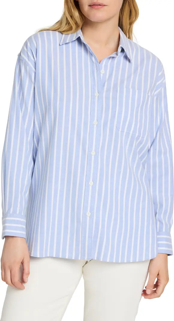 Organic Cotton Blend Oxford Button-Up Shirt | Nordstrom Rack