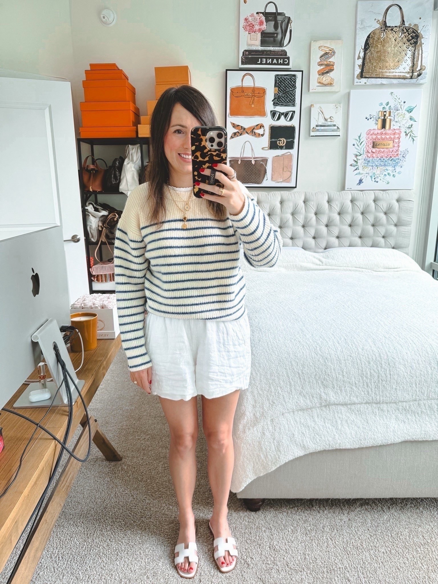 Stripe sweater with linen shorts



#LTKFindsUnder100 #LTKStyleTip #LTKSeasonal