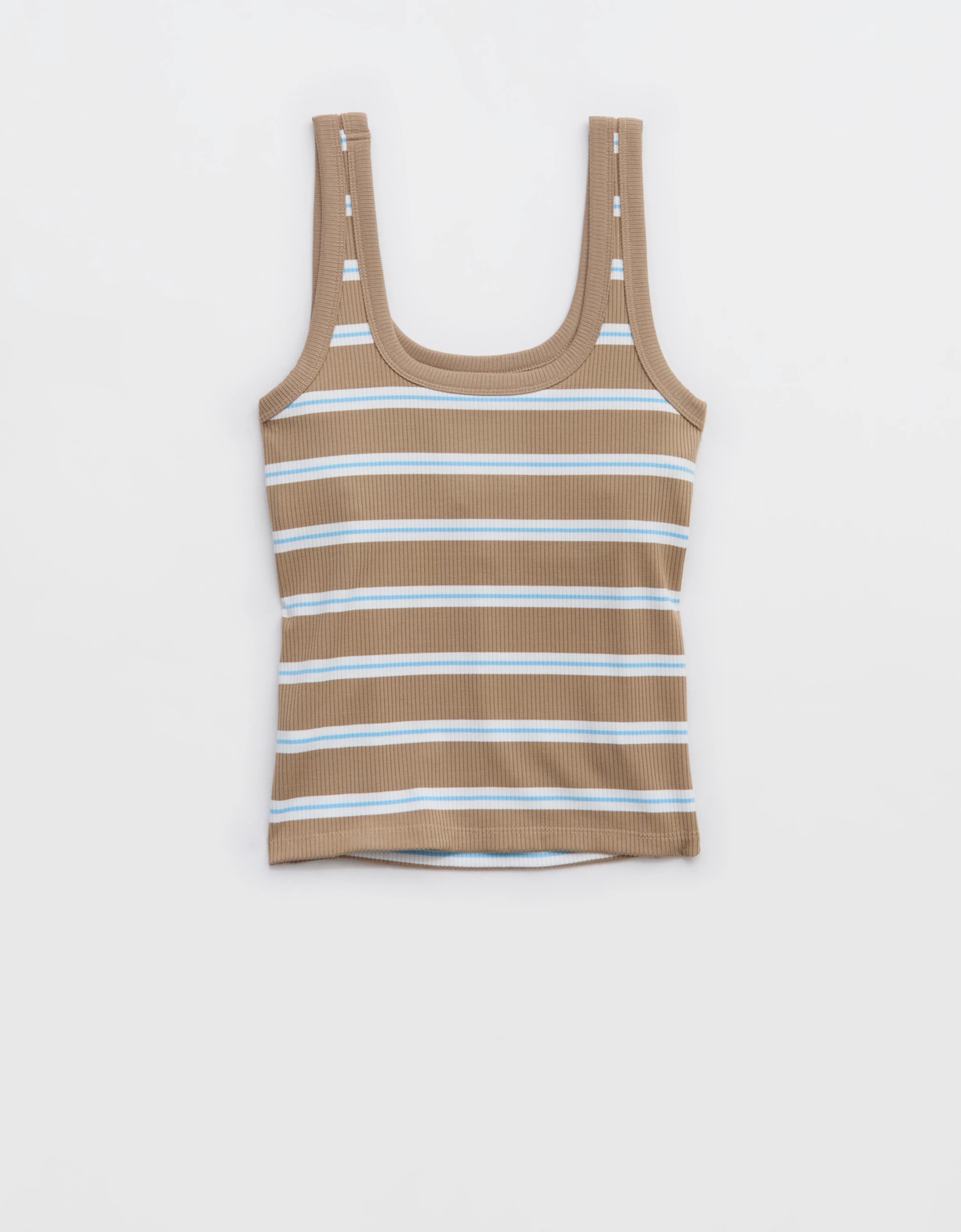 OFFLINE By Aerie Thumbs Up Square Neck Tank Top | Aerie
