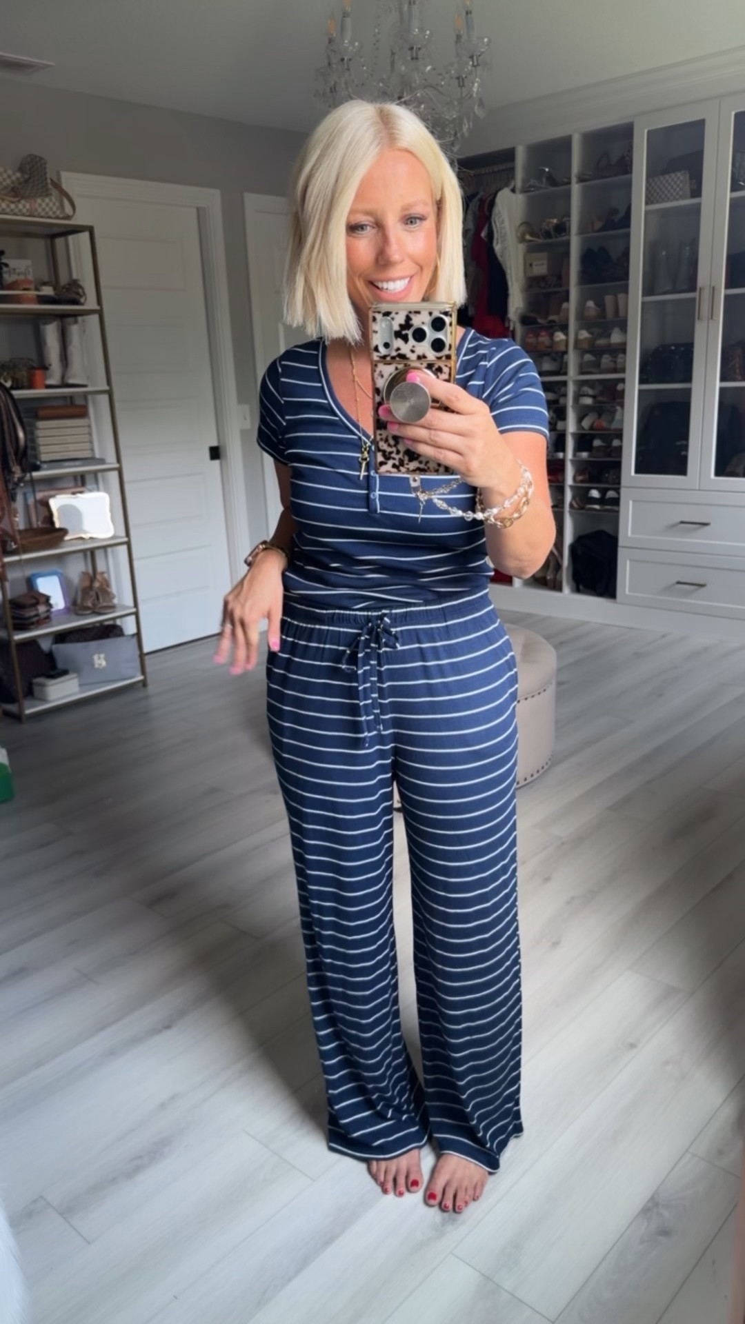 Size small in both

#LTKootd #LTKmomlife #LTKOver40