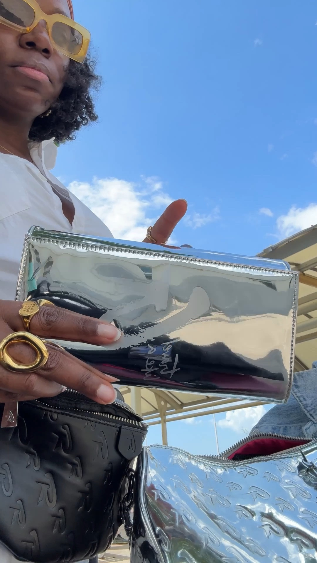 If I don’t do nothing else, I’m for sure traveling with all of my favorite and trusted Glam-Aholic Lifestyle bags and accessories from the scarf, travel wallet, fanny to my duffle bag. It has to come with me as I explore and dilly dally around the world. 

#Glamaholiclifestyle 

#LTKWorkwear #LTKdayinmylife #LTKTravel