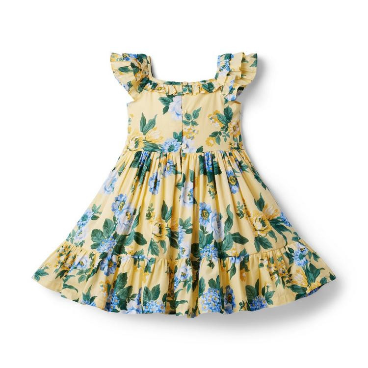 Floral Ruffle Sleeve Dress | Janie and Jack