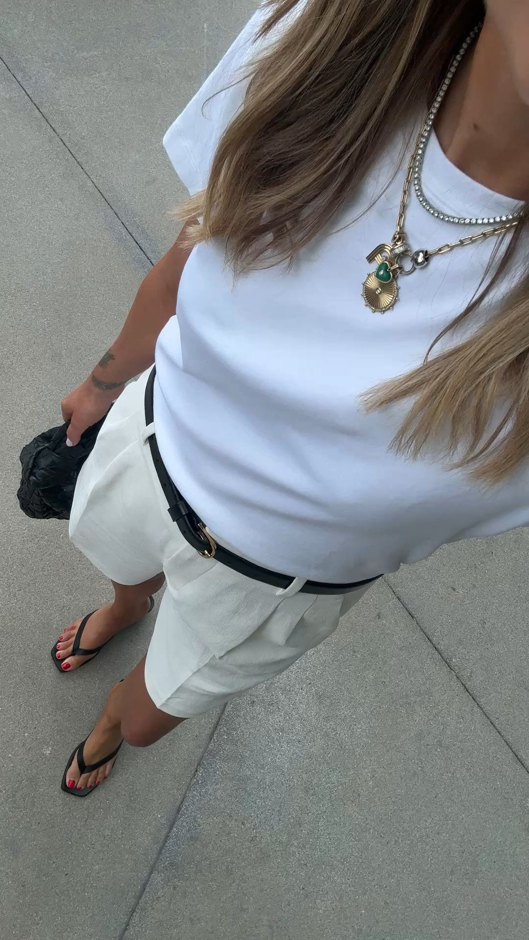 Fashion Jackson @Aritzia 
white tshirt, Bermuda shorts

#LTKOver40 #LTKSeasonal #LTKootd