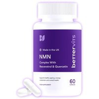 Bettervits Nmn Complex With Resveratrol And Quercetin - 60 Capsules | Boots.com