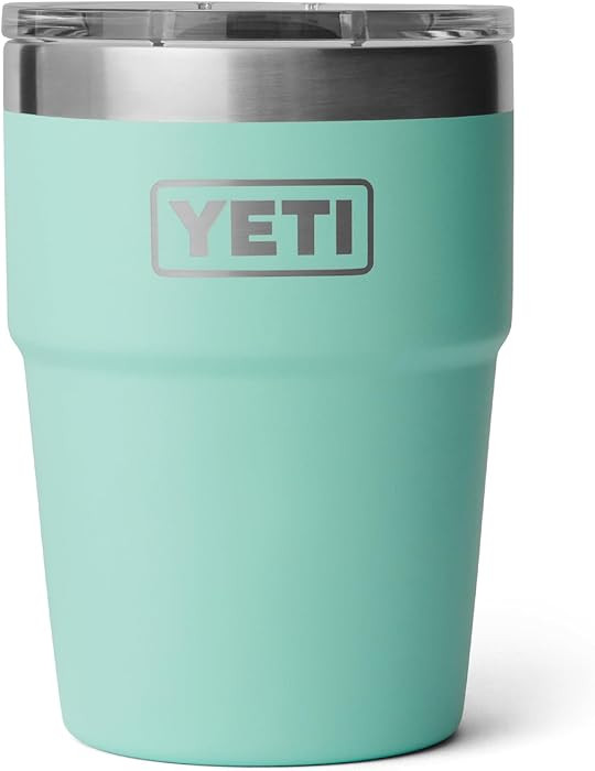 YETI Rambler 16 oz Stackable Tumbler, Vacuum Insulated, Stainless Steel with MagSlider Lid | Amazon (US)