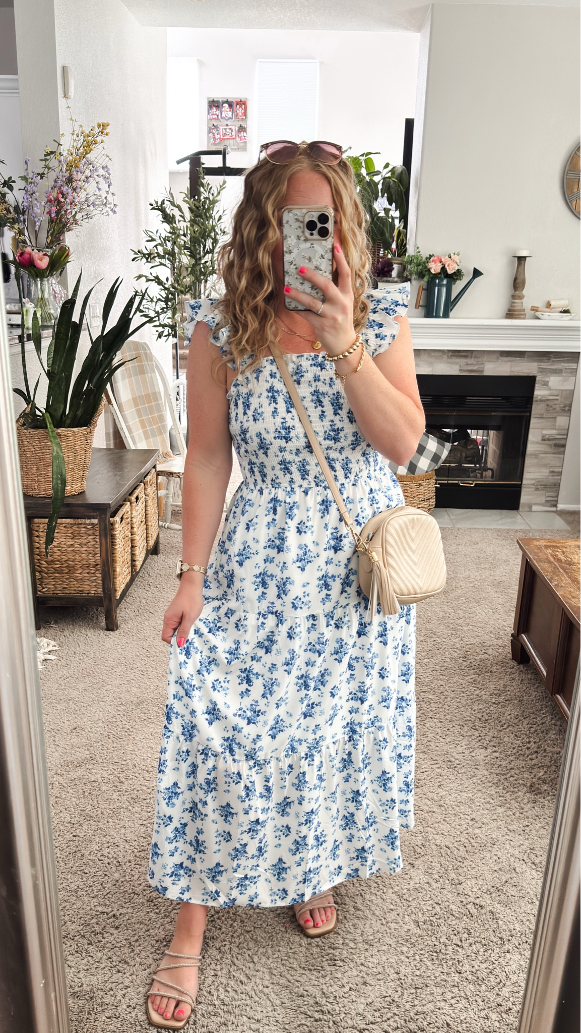 White and blue floral summer dresses with light beige purse and sandals 







Amazon outfits every outfit inspo, outfit ideas, casual outfits amazon, amazon outfits every day, spring outfits 2026, summer outfits

#LTKPetite #LTKootd #LTKSaleAlert