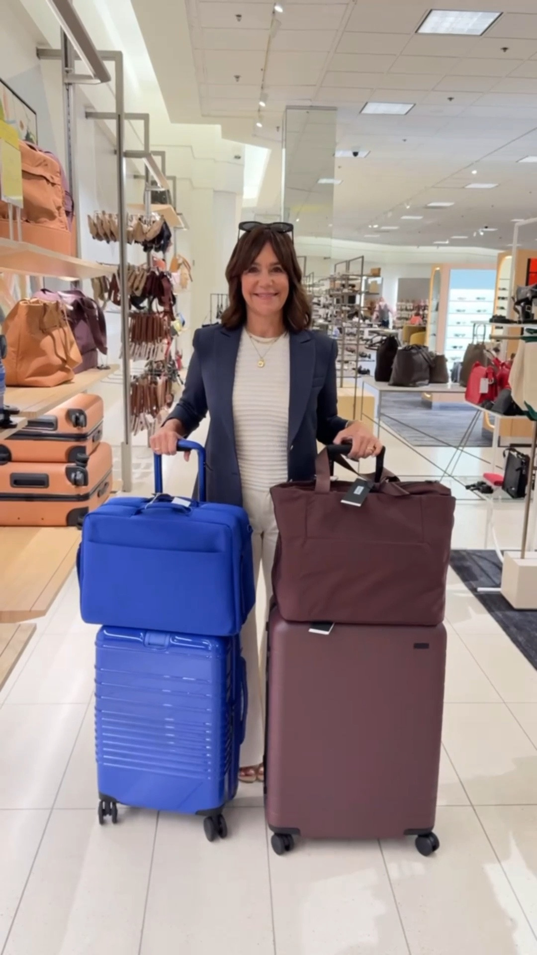 Help me decide which new luggage set I should take home! I’ve had this burgundy set on my wishlist but I saw the blue in store and am kind of obsessed! These are two great recommendations to buy during the Nordstrom Anniversary Sale!! ✨✈️

#nordstromanniversarysale #nordsale #nordstrom

#LTKTravel #LTKSaleAlert #LTKOver40