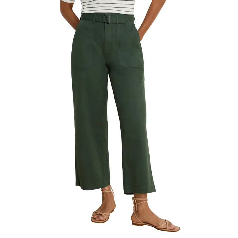 NIC+ZOE Highland Soft Stretch Wide Leg Pants in Black Onyx at Nordstrom, Size 0 | Nordstrom