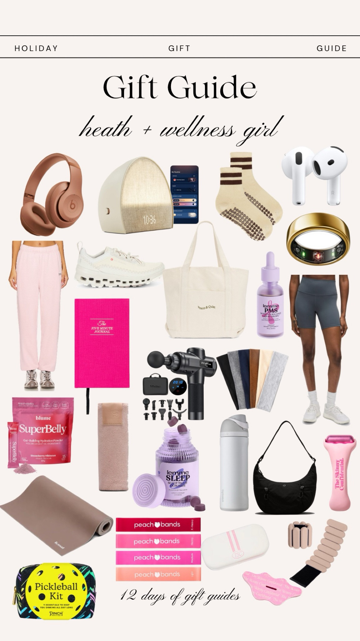 Fitness gifts health and wellness gift guide fit girl gift guide holiday gift guide 2024 easy gift ideas 

#LTKwinter #LTKgiftguide #LTKcanada
