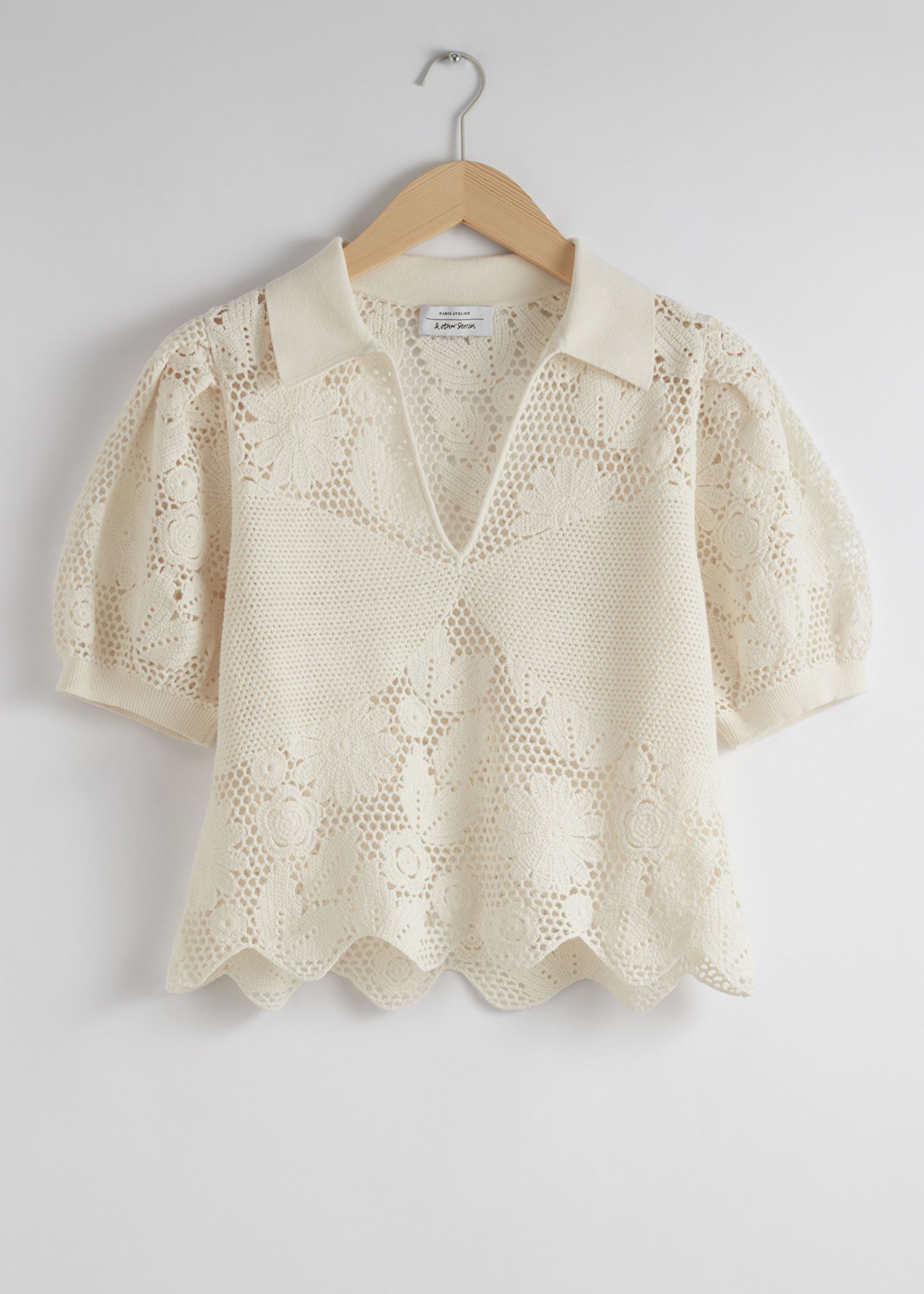 Floral Crochet Top - White - & Other Stories GB | & Other Stories (EU + UK)