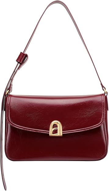 LA FESTIN Leather Purses For Women Trendy Crossbody Satchel Bag Adjustable Strap Summer Purse Und... | Amazon (US)