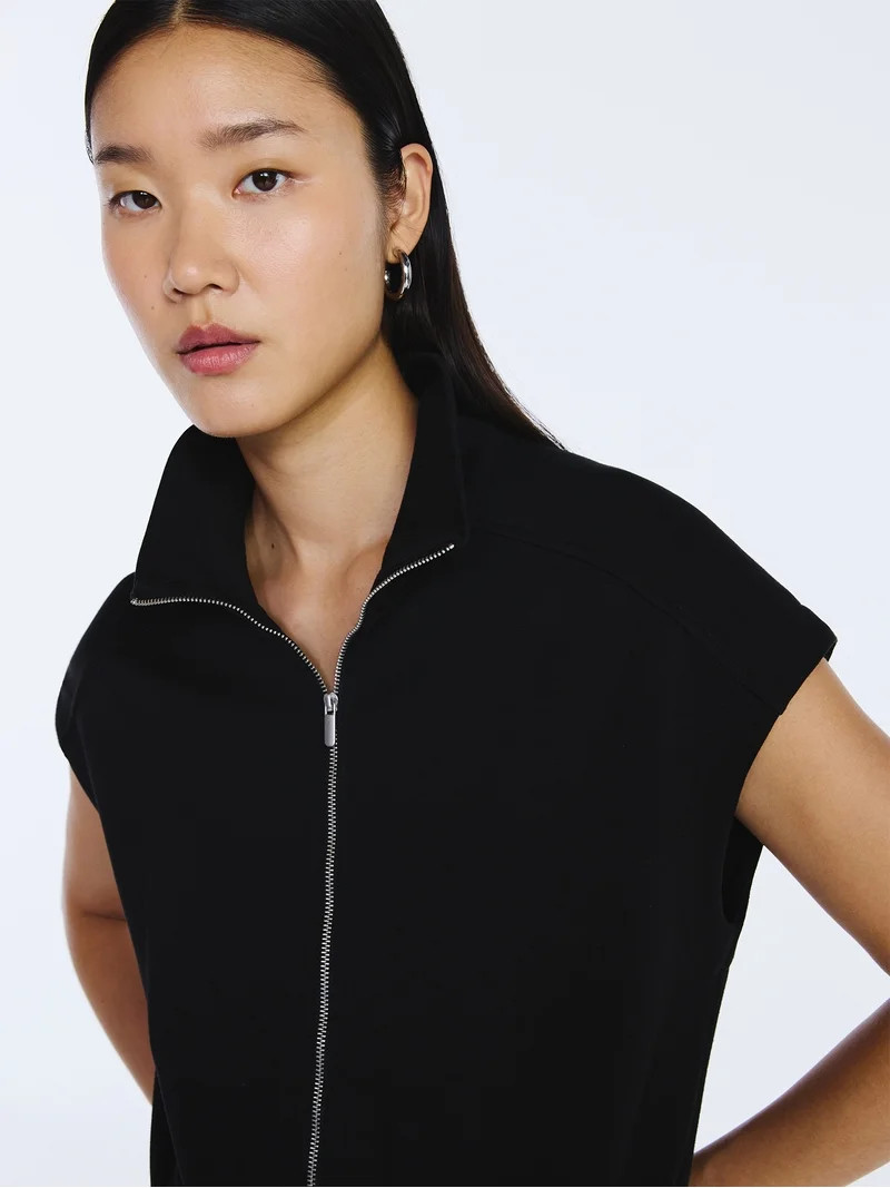 Scoop Women's and Women's Plus New Scubaknit Jumpsuit, Sizes XS-4X | Walmart (US)