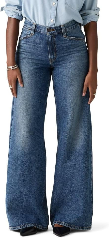Levi's Women's 94 Baggy Wide Leg Jean | Amazon (US)