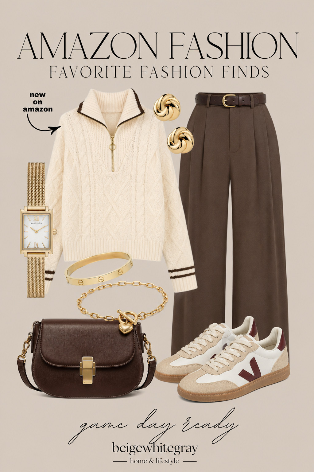 A chic and cozy outfit ready for any occasion. #OOTD #Style