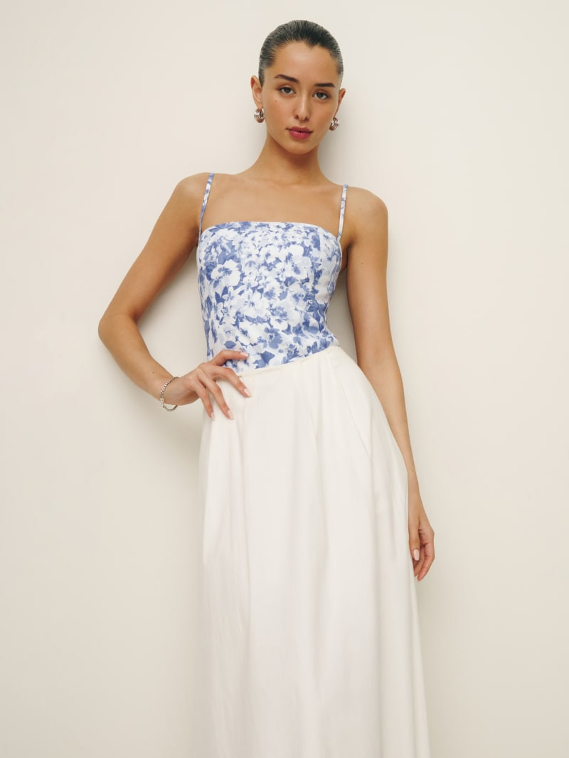 Overland Linen Top | Reformation (Global)