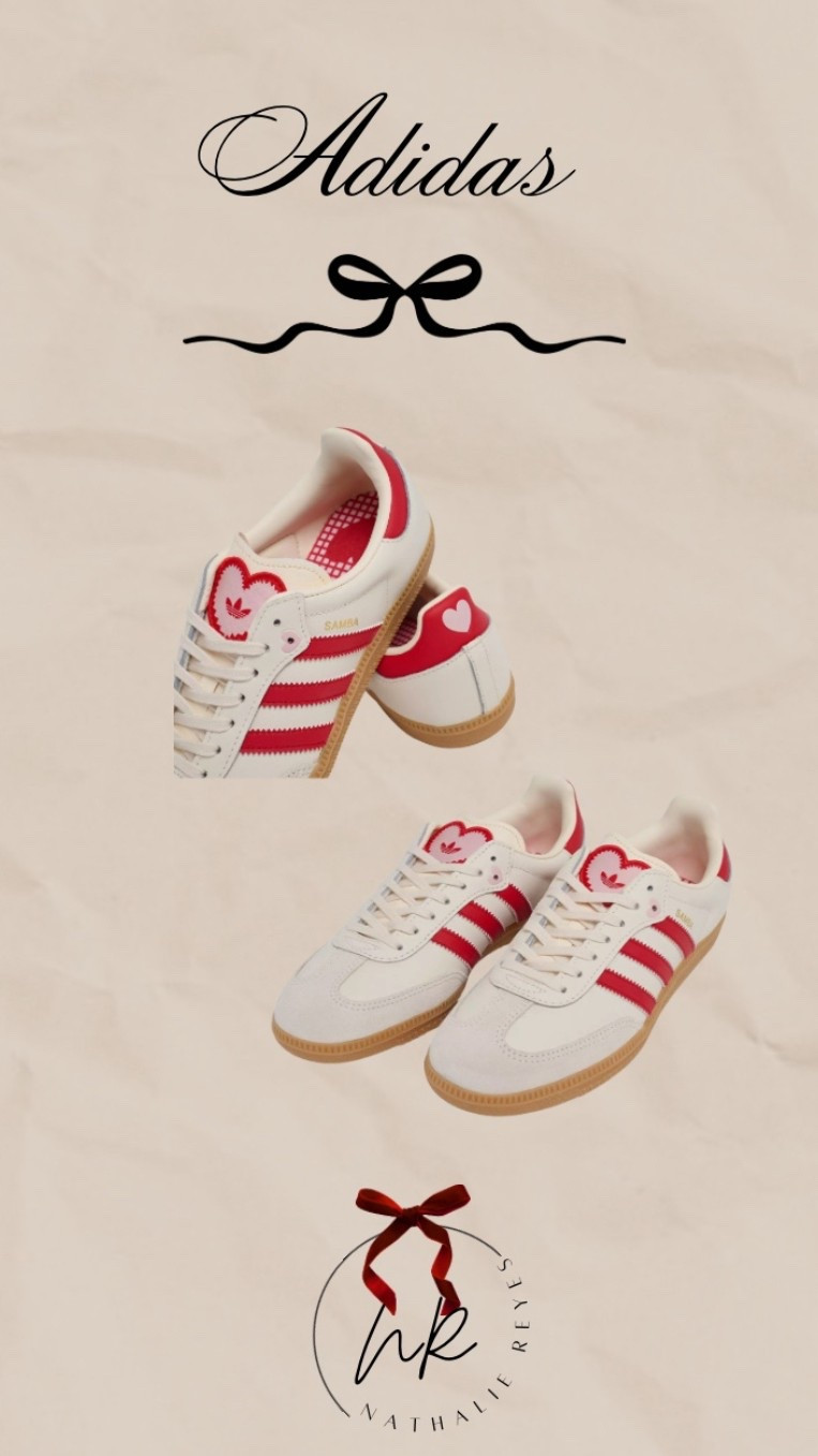 New adidas Valentines edition these are kids size but they go all the way to a size 7  which works perfect for adults they do run big✨❤️ #adidas #sambas #valentines edition

#LTKootd #LTKKids