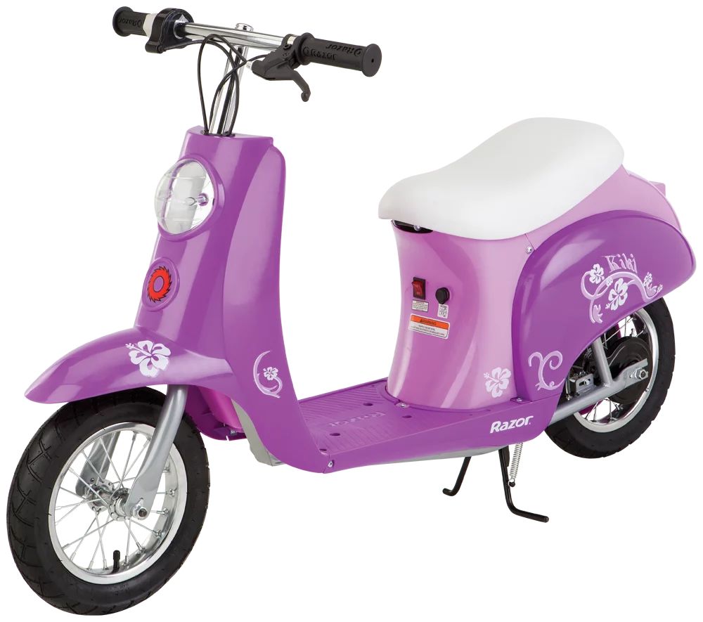 Razor Pocket Mod Miniature Euro-Style Electric Scooter - Kiki Purple, for Kids and Teens Ages 13+... | Walmart (US)