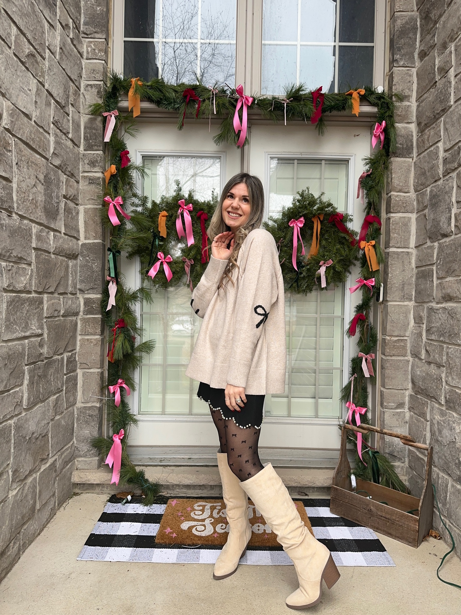 Holiday outfit vibes 

#LTKstyletip #LTKwinter #LTKpartywear