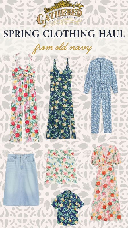 Spring Clothing Haul from Old Navy

Old Navy Finds, Sun Dress, Floral Jumpsuit, Family Matching 

#LTKfamily #LTKSeasonal #LTKstyletip