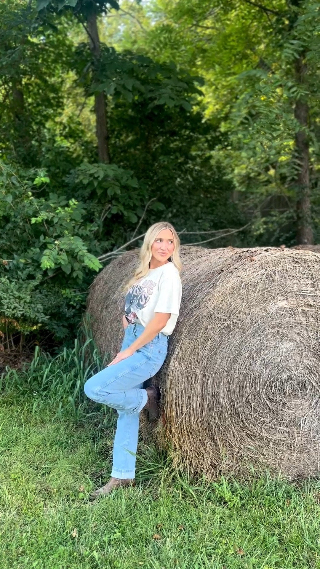 Fall style is officially here 🍂🤠 Partnering with @Wrangler to round up my go-to Western staples for the season — durable denim with that vintage feel, oversized shackets, cozy fleece jackets, graphic tees, and the most flattering flare jeans. These jeans aren’t just cute, they’re made for everything from long days on the farm to sunset rides, horseback riding, coffee in town, or a night two-steppin’ 💃🏼✨
They’re the kind of pieces that carry you through fall + winter, built tough but styled to flatter. Everything is linked on my LTK so you can shop my exact looks 🤍
#ad @wrangler #sponsored

Follow my LTK @kerstynnicolelemons on the @shop.LTK app to view this post and get my exclusive app-only content!

#liketkit #LTKSeasonal #LTKStyleTip
@shop.ltk

#Wrangler #WranglerJeans #FallStyle #WesternStyle #CowgirlStyle #BohoWestern #FlareDenim #FallOutfits #ShacketSeason #FleeceWeather #WesternWardrobe #WardrobeEssentials #LTKFallFashion #LTKJeans



#LTKStyleTip #LTKU #LTKSeasonal