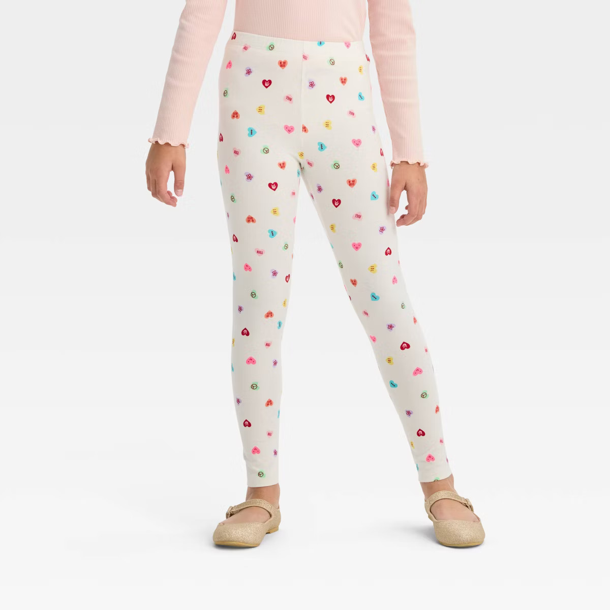 Girls' Valentine's Day Leggings - Cat & Jack™ | Target