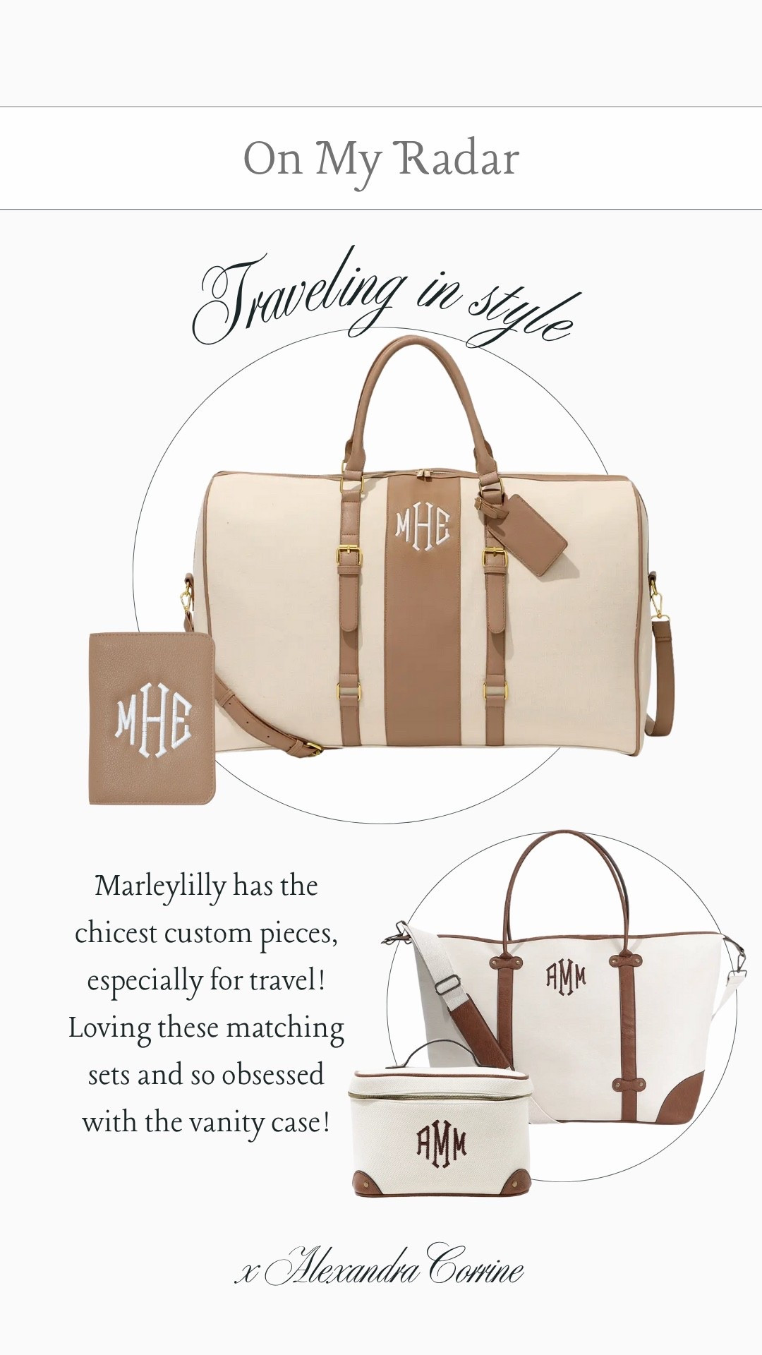 Chic custom travel pieces 👜🤎

Suitcase, travel, custom, monogram, neutral aesthetic, tote bag, weekender, tsa approved, carry on, passport, makeup vanity bag, cosmetic bag

#LTKTravel #LTKItBag