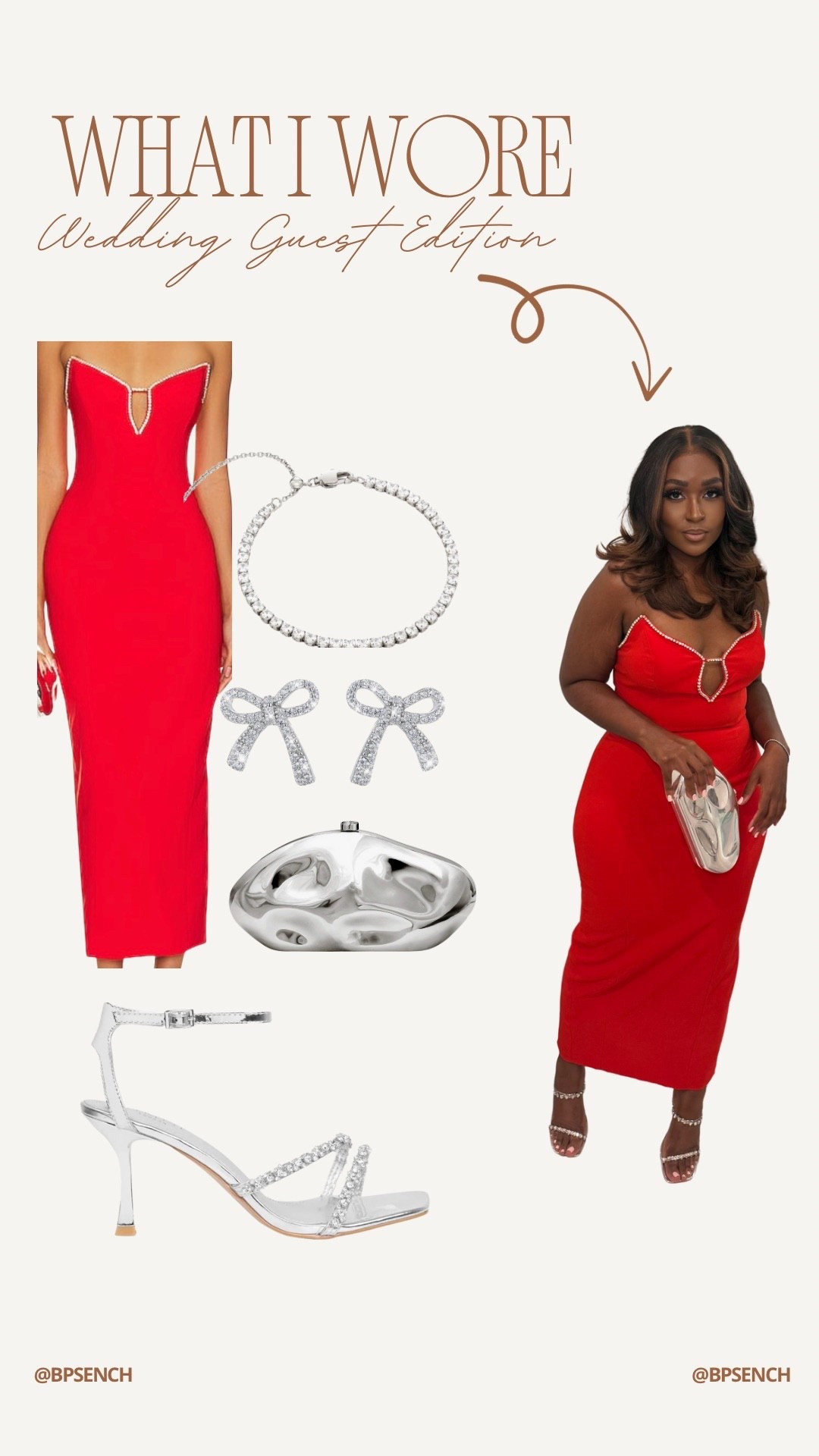 Chic and pop of red while celebrating love! ❤️ #WeddingGuest 

#LTKFindsUnder100 #LTKWedding #LTKStyleTip
