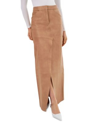 Mariette Leather Maxi Skirt | Bloomingdale's (US)