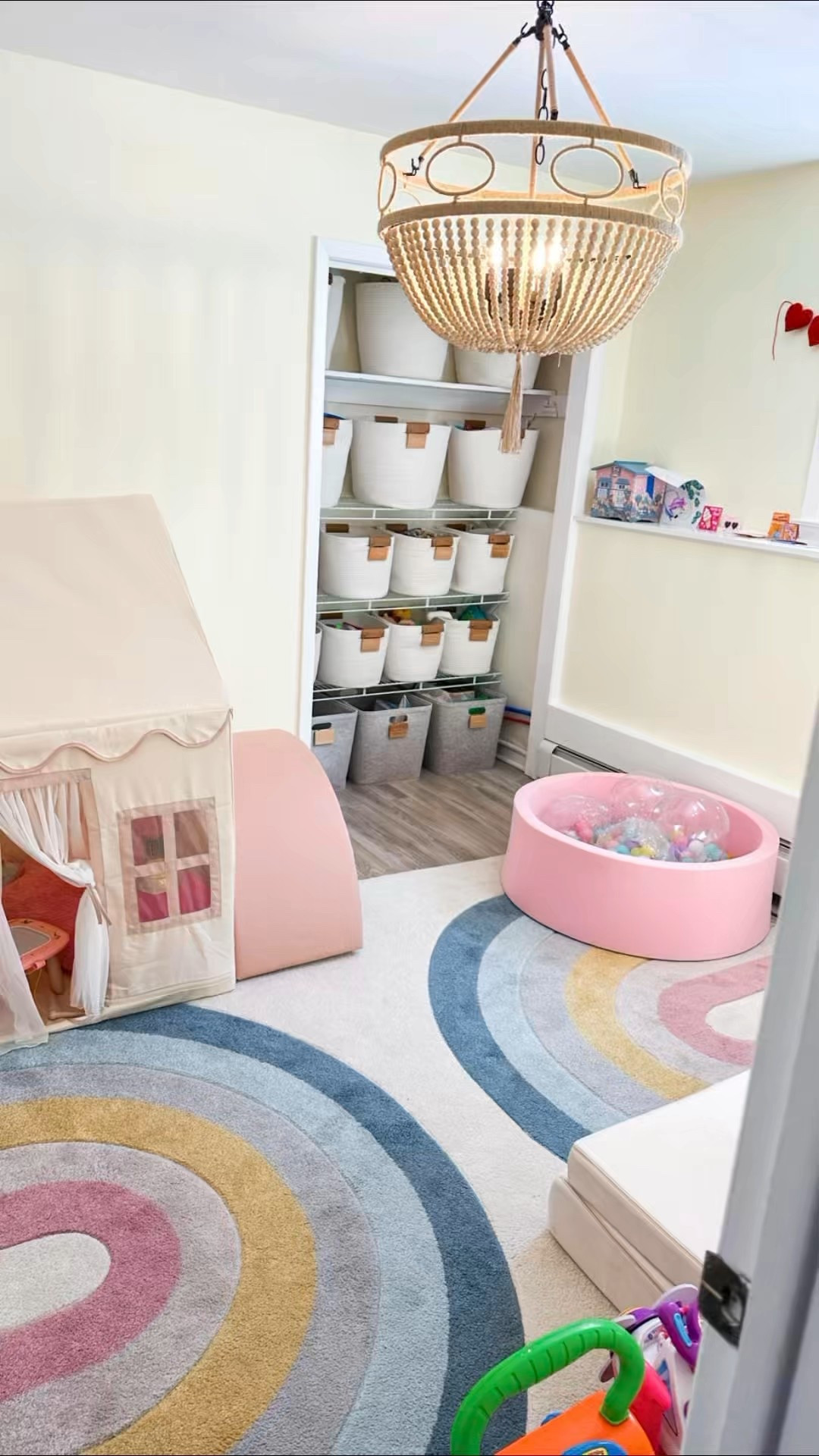 Time for a Tuesday Transformation 🤩

When it comes to organizing a playroom, the two main essentials are decluttering and creating zones ✨ 

Kids thrive with less options 🙌🏻 consider only keeping the toys they play with the most and scaling back on categories that are overflowing (i.e. if they have 30 cars, try bringing that number down to 15 or 20)

Another option is to create a toy rotation system 🧸 every few months switch out different categories to keep kids interested and engaged 🧠 

Once you have your toy categories in place, create distinct zones: Pretend Play, The Book Nook, Arts & Crafts, Puzzles & Games etc. 🧩

No matter the size of your playroom, having zones of play creates a functional space in which your kids can learn, thrive and spark joy ☺️

Stay tuned for part two 👀 
.
.
.
.
.
#fairfieldcountyct #westportct #westportmoms #organizingtips #203local #fairfieldcounty #fairfieldcountymoms #greenwichmoms #greenwichct #hometips #professionalorganizerct #getorganized #organizinghacks #decluttered #organizinghacks #targethome #playroomorganization #playroomdesign #playroomgoals #playroomideas 

#LTKKids #LTKFamily #LTKHome
