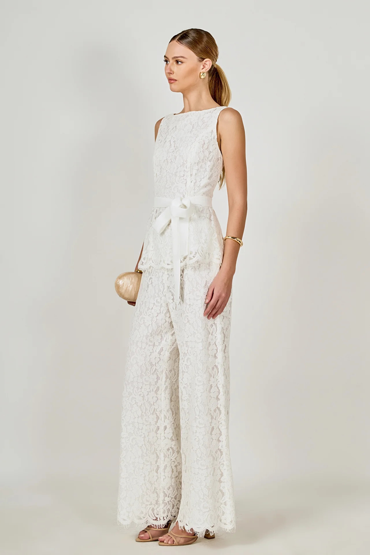 Lace Wide Leg Pants | Endless Rose