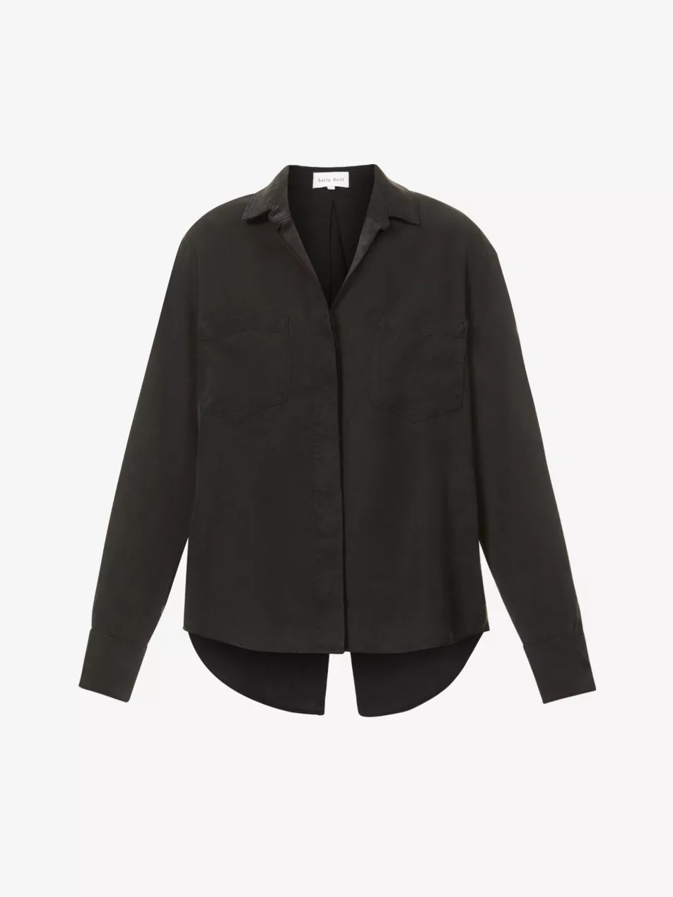 Relaxed-fit crepe shirt | Selfridges