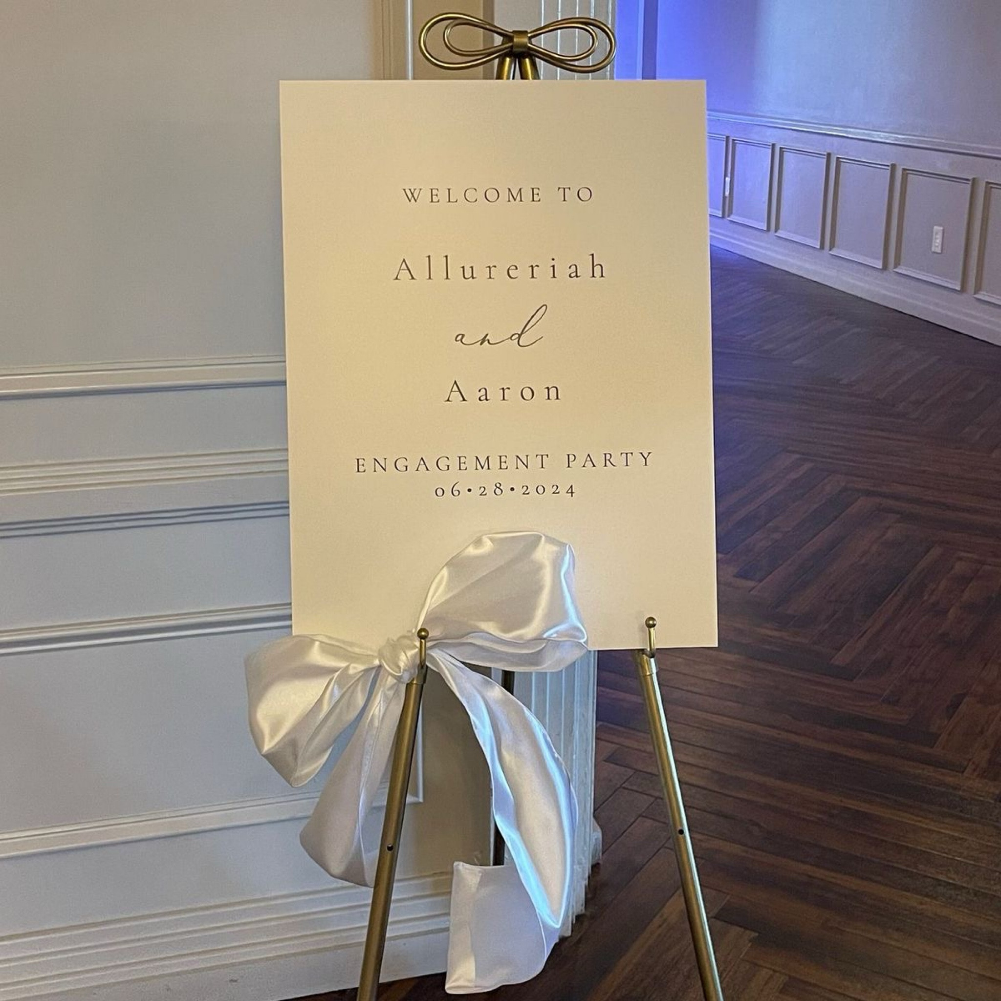 Engagement party welcome sign

#LTKWedding #LTKParties #LTKFindsUnder50