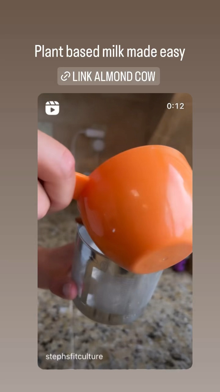 With all the scary ingredients in most plant based milks & the high cost of the cleaner brands, this is one of the best purchases I made this year. It’s so easy to make your own! 

#LTKfamily #LTKVideo #LTKhome