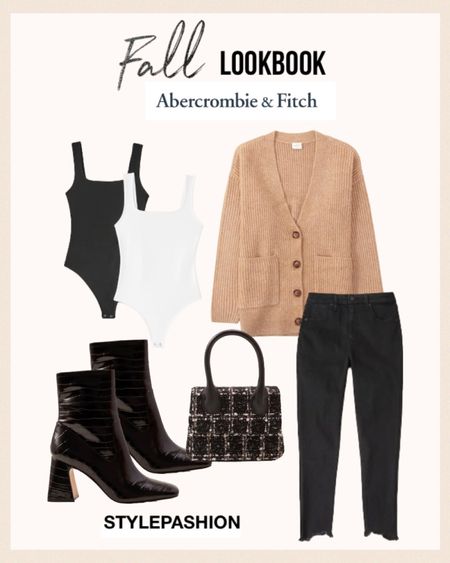Abercrombie & Fitch Fall outfits , Fall Lookbook, fall style , cardigan outfit , black jeans outfit , Fall style , LTK sale , curvy jeans 

#LTKSeasonal #LTKU #LTKSale