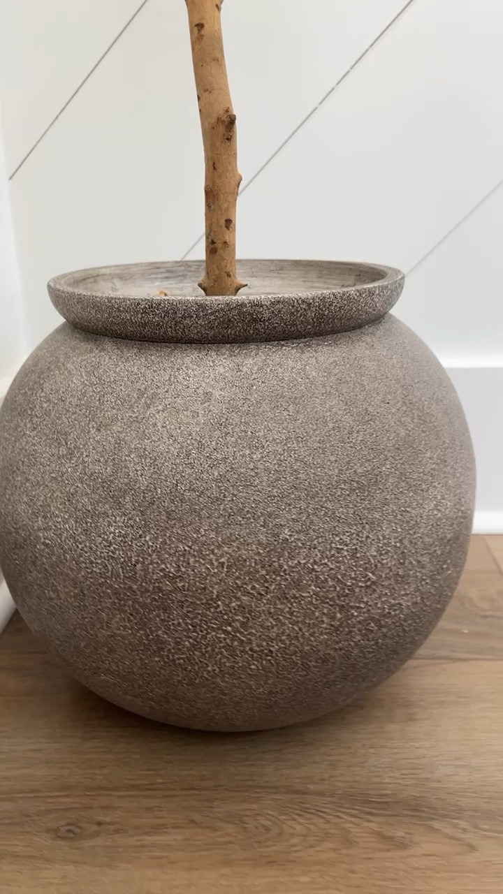 Look and have texture of concrete but are actually plastic. Super good quality!

#LTKSeasonal #LTKhome