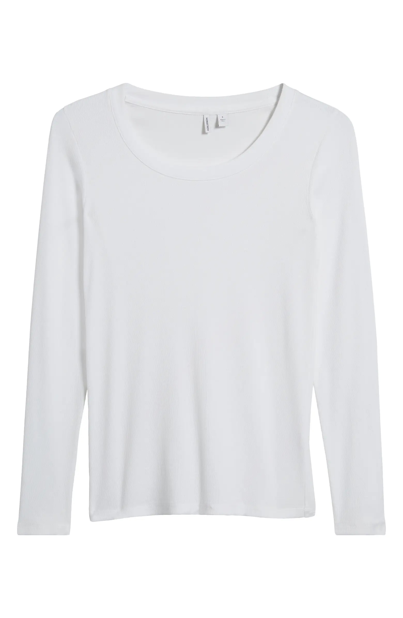 Stretch Pima Cotton Long Sleeve T-Shirt | Nordstrom