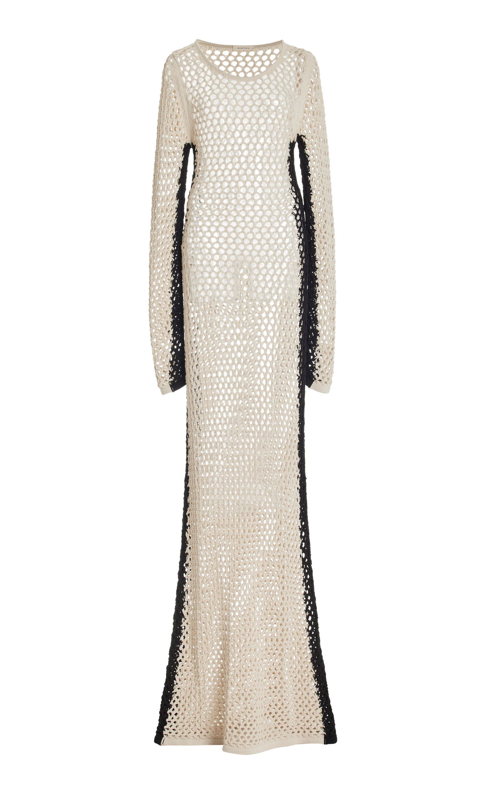 Mount Crocheted Cotton-Blend Maxi Dress | Moda Operandi (Global)