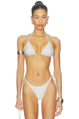 X Jennie Mabel Satin Top
                    
                    Frankies Bikinis | Revolve Clothing (Global)