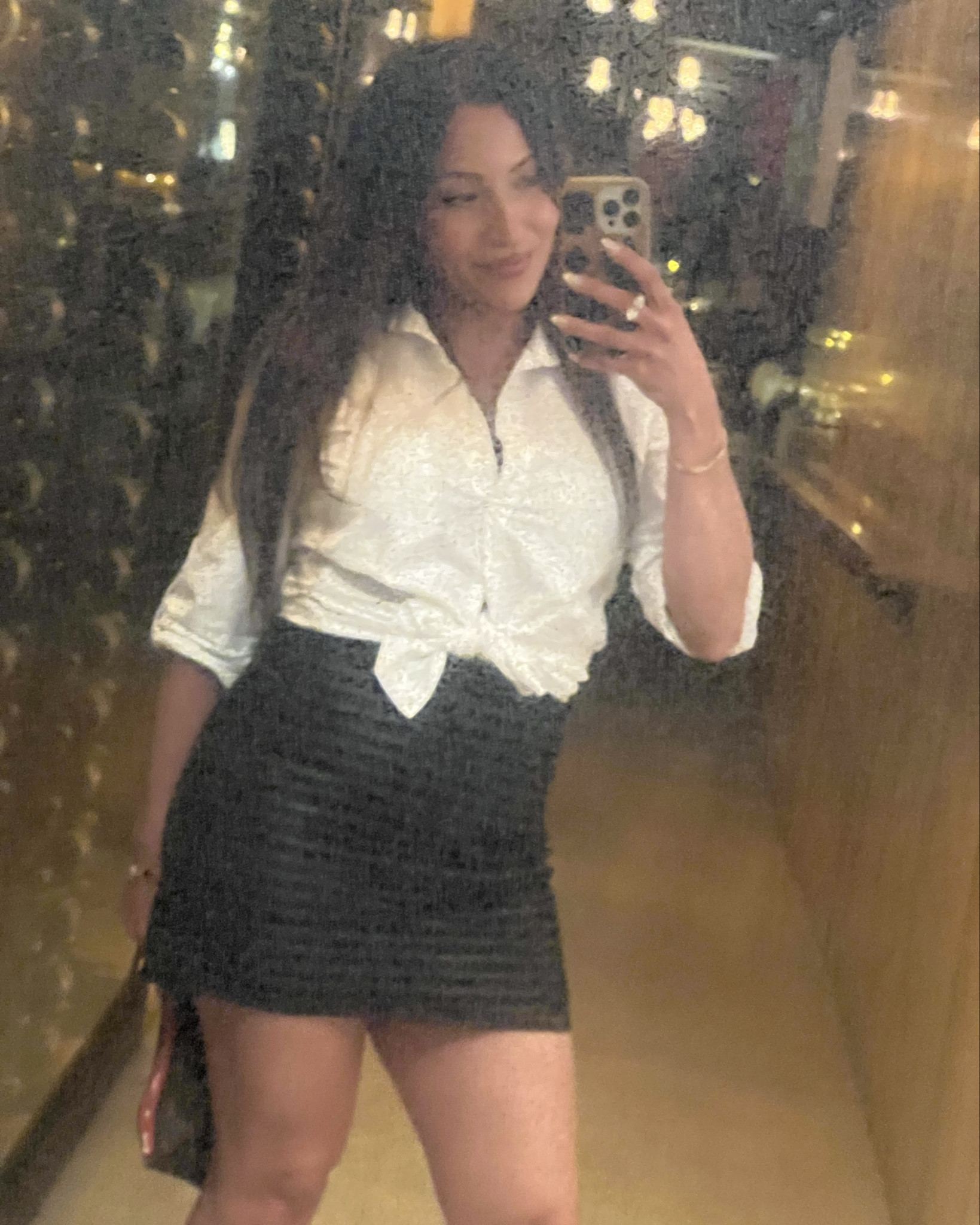 Crisp white, sleek black, and a pop of red ❤️. A classic combo that always feels effortlessly sexy and sophisticated. Wore this to dinner last night and felt amazing. ✨

#LTKfoodie #LTKPetite #LTKootd