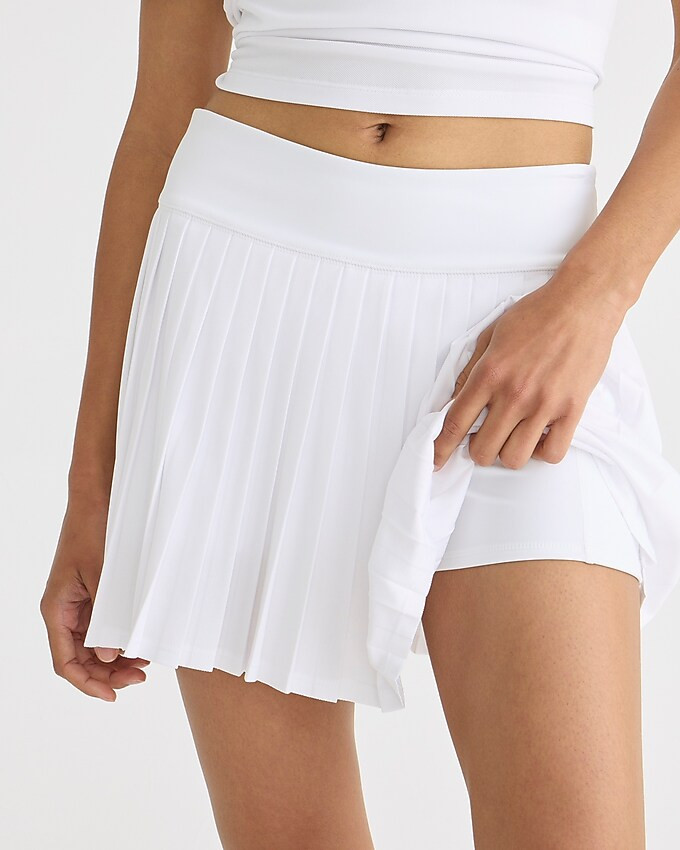 Active pleated mini skirt | J. Crew US