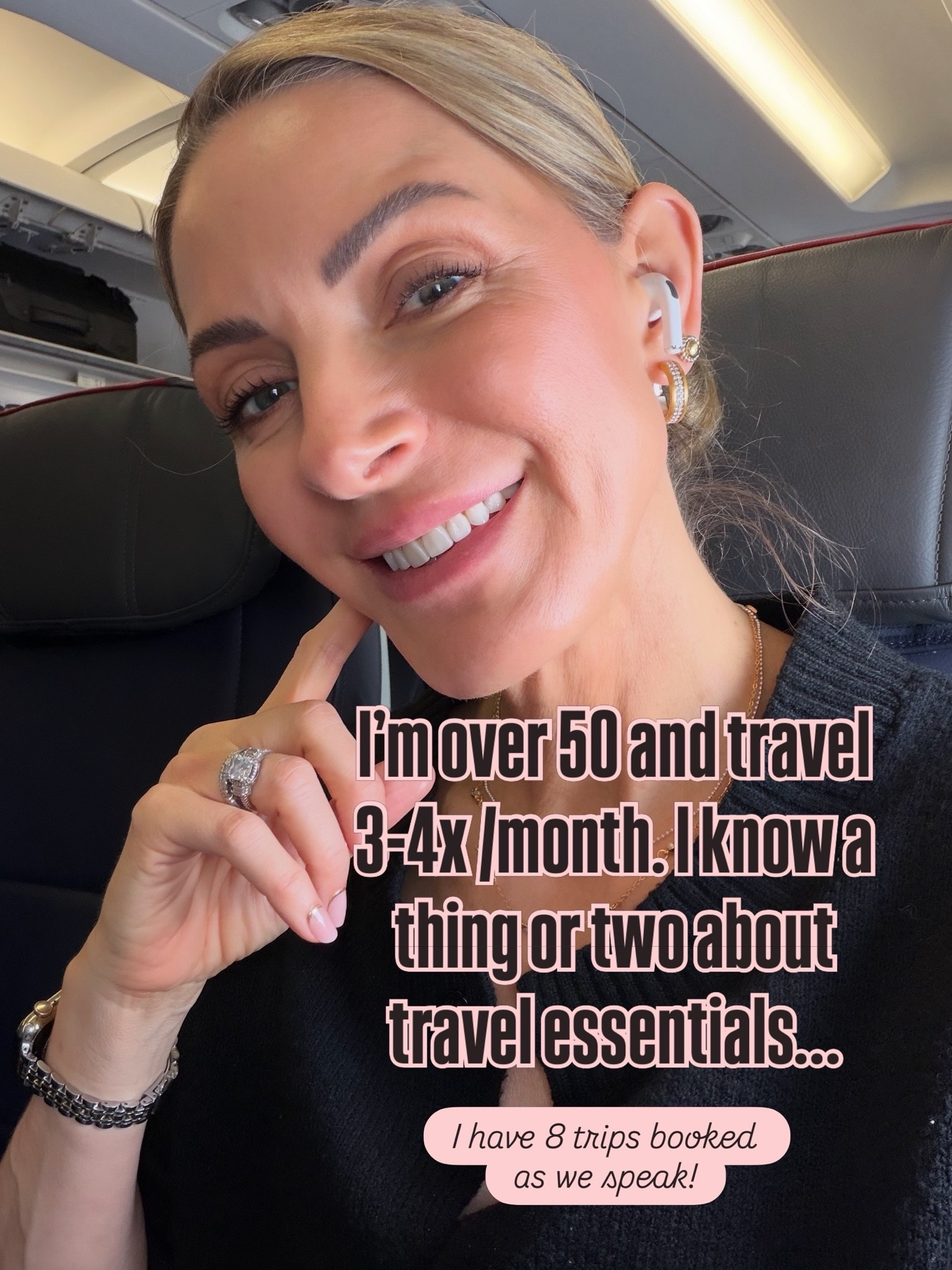 Travel essentials from someone who travels 3-4x / month! ✈️✨