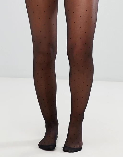 ASOS DESIGN mini dot tights | ASOS UK