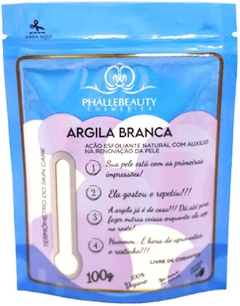 Phallebeauty Argila Branca 100G | Amazon (BR)