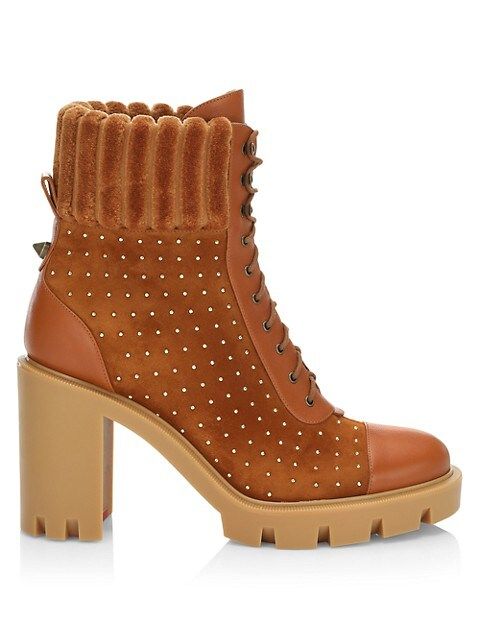 Dakita Studded Suede Lug Boots | Saks Fifth Avenue