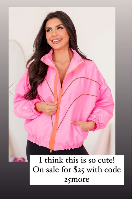 Pink lily sale 
Pink jacket 
Lightweight jacket 


#LTKSaleAlert #LTKFindsUnder50 #LTKStyleTip