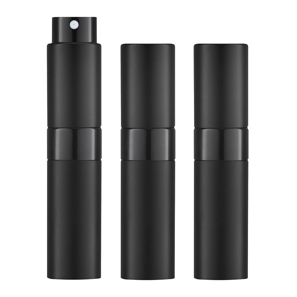 LISAPACK 8ML Atomizer Perfume Spray Bottle for Travel (3 PCS) Empty Cologne Dispenser, Portable S... | Amazon (US)