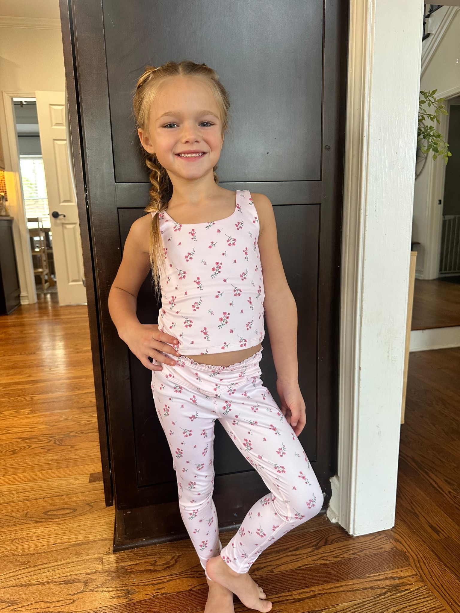 Targets new activewear for little girls!! We sized down to an XS (4-5) to fit the girls best! 

#LTKKids #LTKActive #LTKmomlife